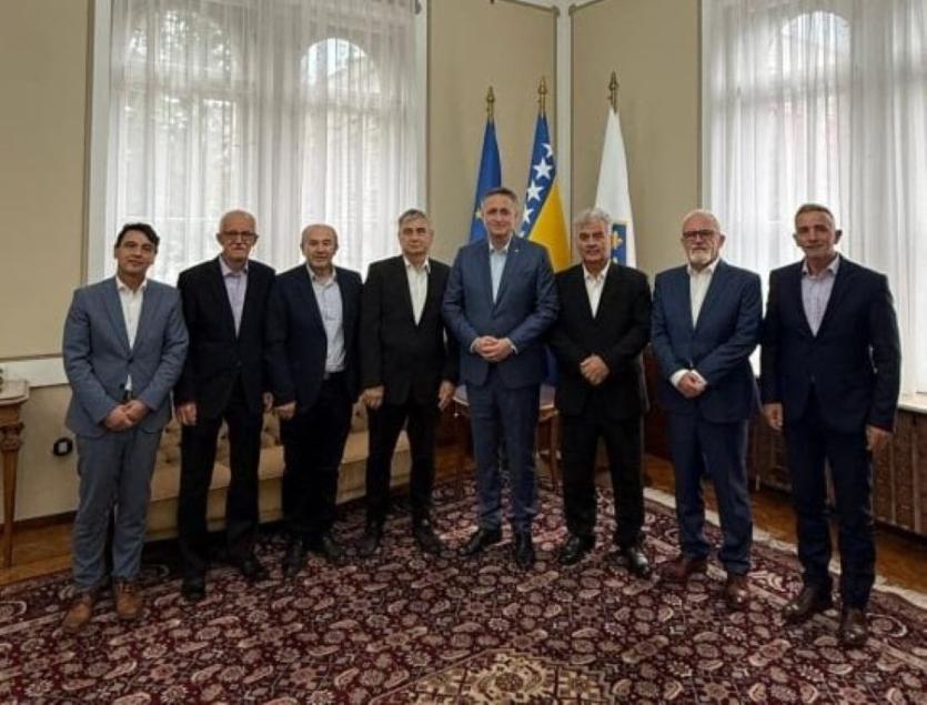 Delegacija Udruženja u posjeti predsjedavajućem Predsjedništva Bosne i Hercegovine