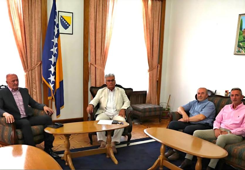 Susret delegacije Udruženja sa ministrom odbrane Bosne i Hercegovine